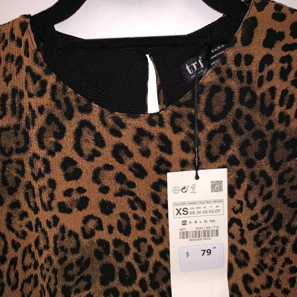 ZARA Romper/Mini Shift Dress NWT - Picture 2 of 3